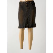 CIMARRON - Jupe mi-longue noir en coton - Femme - Taille W27 - Modz