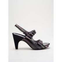 TSUBO - Sandales/Nu pieds noir en cuir - Femme - Taille 39 - Modz