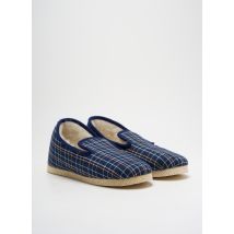LA MANUFACTURE DE PANTOUFLES - Chaussons/Pantoufles bleu en textile - Homme - Taille 40 - Modz