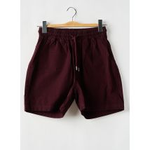 COLORFUL STANDARD - Short rouge en coton - Femme - Taille 36 - Modz
