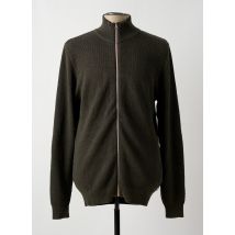 KRONSTADT - Gilet manches longues vert en coton - Homme - Taille XL - Modz
