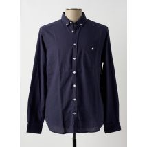 KRONSTADT - Chemise manches longues bleu en viscose - Homme - Taille L - Modz