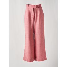FRNCH - Pantalon large rose en coton - Femme - Taille 34 - Modz