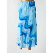 FRNCH - Jupe longue bleu en viscose - Femme - Taille 38 - Modz
