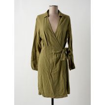GARANCE - Robe courte vert en lin - Femme - Taille 40 - Modz