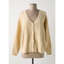 GARANCE - Gilet manches longues beige en nylon - Femme - Taille 38 - Modz