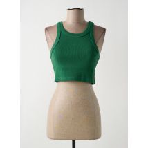 DEUS EX MACHINA - Débardeur vert en coton - Femme - Taille 36 - Modz