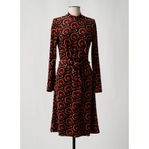 KING LOUIE - Robe mi-longue orange en coton - Femme - Taille 40 - Modz