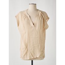 SURKANA - Blouse beige en viscose - Femme - Taille 42 - Modz