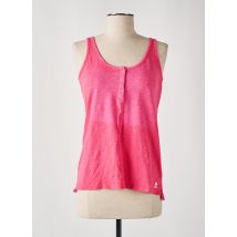 MOUSQUETON - Débardeur rose en coton - Femme - Taille 38 - Modz