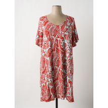 BLUTSGESCHWISTER - Robe mi-longue rouge en viscose - Femme - Taille 44 - Modz