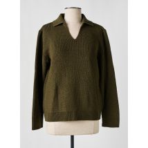 MOUSQUETON - Pull vert en laine vierge - Femme - Taille 44 - Modz