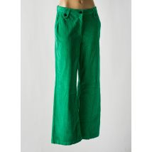 MADEMOISELLE YEYE - Pantalon flare vert en coton - Femme - Taille 40 - Modz
