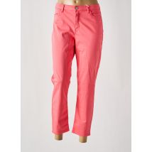 KANOPE - Pantalon 7/8 rose en coton - Femme - Taille 36 - Modz