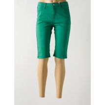 KANOPE - Bermuda vert fonce en coton - Femme - Taille 36 - Modz