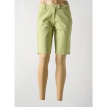 MOUSQUETON - Bermuda vert en coton - Femme - Taille 34 - Modz