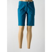 MOUSQUETON - Bermuda bleu en coton - Femme - Taille 36 - Modz