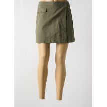MOUSQUETON - Jupe short vert fonce en coton - Femme - Taille 38 - Modz