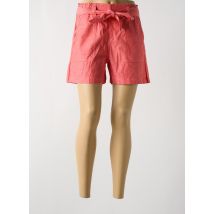MOUSQUETON - Short rouge en coton - Femme - Taille 36 - Modz