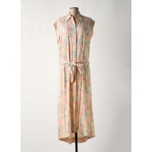 SWILDENS - Robe longue beige en viscose - Femme - Taille 40 - Modz