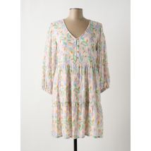 INDI & COLD - Robe mi-longue beige en viscose - Femme - Taille 40 - Modz