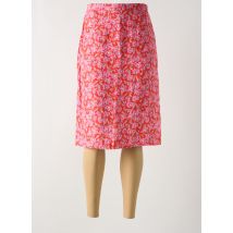 HARRIS WILSON - Jupe mi-longue rouge en lin - Femme - Taille 34 - Modz
