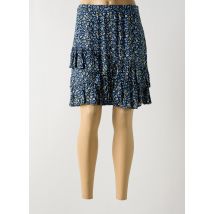 INDI & COLD - Jupe courte bleu en viscose - Femme - Taille 42 - Modz