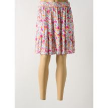 DES PETITS HAUTS - Jupe courte violet en viscose - Femme - Taille 40 - Modz