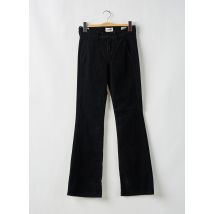 HAPPY - Pantalon flare noir en coton - Femme - Taille W24 - Modz