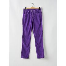 DENIM STUDIO - Pantalon slim violet en coton - Femme - Taille W25 - Modz