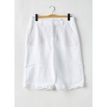 OUI - Bermuda blanc en lin - Femme - Taille 38 - Modz