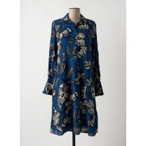HARTFORD - Robe mi-longue bleu en viscose - Femme - Taille 36 - Modz