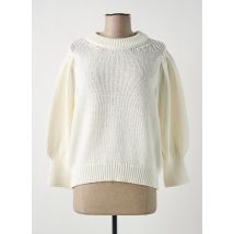 SECOND FEMALE - Pull beige en coton - Femme - Taille 36 - Modz