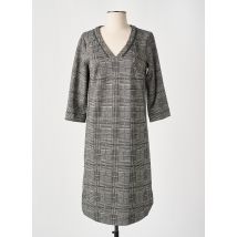 C'EST BEAU LA VIE - Robe mi-longue gris en polyester - Femme - Taille 38 - Modz