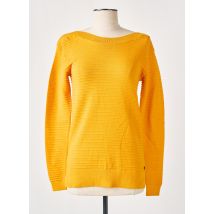 GARCIA - Pull orange en coton - Femme - Taille 38 - Modz