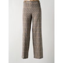 TINTA STYLE - Pantalon droit beige en polyester - Femme - Taille 42 - Modz