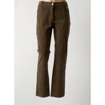 DIANE LAURY - Pantalon slim vert en coton - Femme - Taille 50 - Modz
