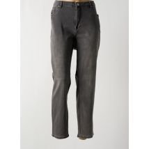 CISO - Jeans coupe slim gris en coton - Femme - Taille 52 - Modz
