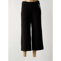 PAZ TORRAS - Pantalon 7/8 noir en polyester - Femme - Taille 40 - Modz