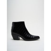 WHAT FOR - Bottines/Boots noir en cuir - Femme - Taille 39 - Modz