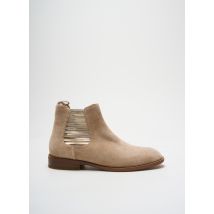 ADIGE - Bottines/Boots beige en cuir - Femme - Taille 36 - Modz
