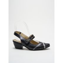 GEO-REINO - Escarpins noir en cuir - Femme - Taille 34 - Modz