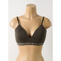 SKINY - Soutien-gorge vert en coton - Femme - Taille 95B - Modz