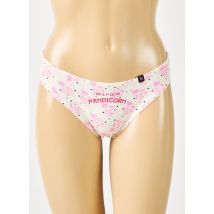 UNDIZ - Tanga rose en coton - Femme - Taille 42 - Modz