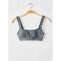 UNDIZ - Soutien-gorge gris en coton - Femme - Taille 34 - Modz