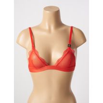 UNDIZ - Soutien-gorge orange en polyester - Femme - Taille 34 - Modz