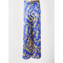LINGADORE - Pantalon large bleu en polyester - Femme - Taille 44 - Modz