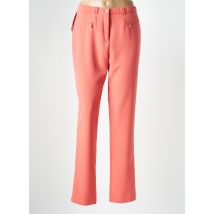 FRANCE RIVOIRE - Pantalon slim orange en polyester - Femme - Taille 40 - Modz