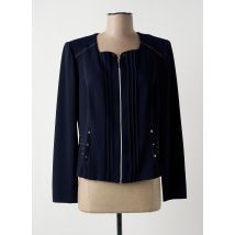 CHRISTINE LAURE - Veste casual bleu en polyester - Femme - Taille 38 - Modz