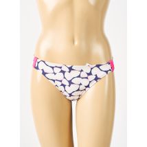 CHERRY BEACH - Bas de maillot de bain bleu en polyamide - Femme - Taille 42 - Modz